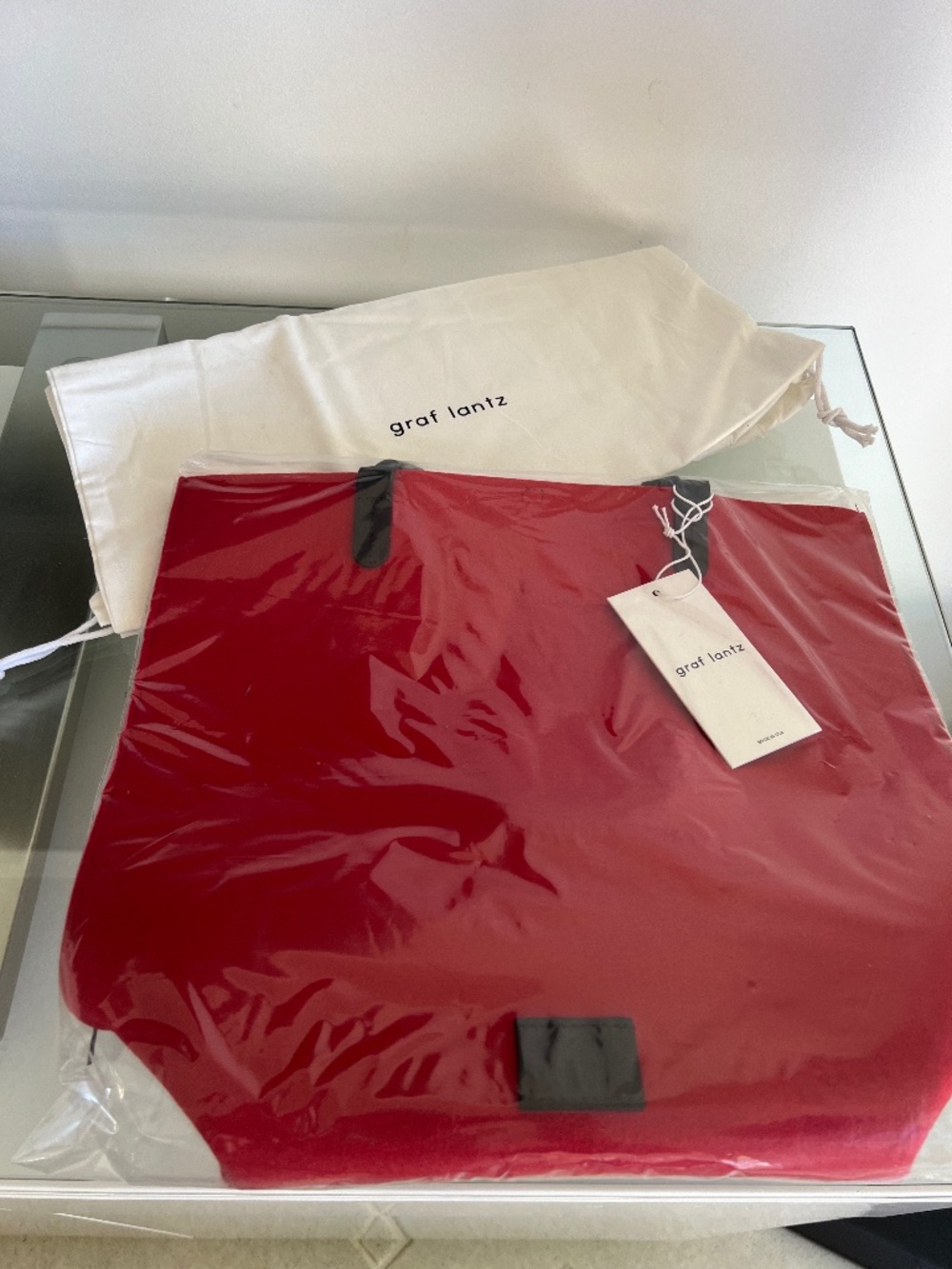 GRAF LANTZ Holiday Hana Merino Wool Tote Bag - Picture 6 of 8